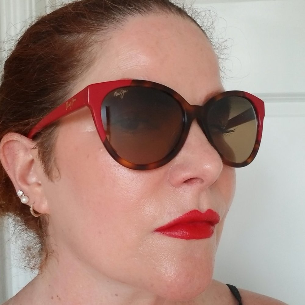 Maui Jim Sunshine Red Tortoise/HCL Bronze Lens New